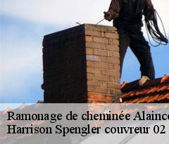 Ramonage de cheminée  alaincourt-02240 Harrison Spengler couvreur 02