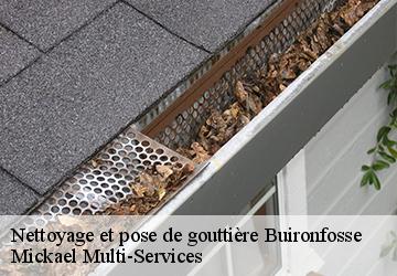 Nettoyage et pose de gouttière buironfosse-02620 Mickael Multi-Services