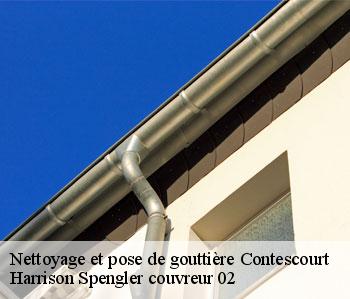 Nettoyage et pose de gouttière  contescourt-02680 Harrison Spengler couvreur 02
