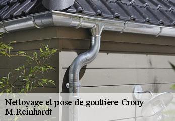 Nettoyage et pose de gouttière  crouy-02880 M.Reinhardt