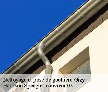 Nettoyage et pose de gouttière  gizy-02350 Harrison Spengler couvreur 02