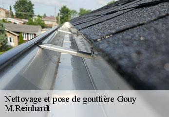 Nettoyage et pose de gouttière  gouy-02420 M.Reinhardt