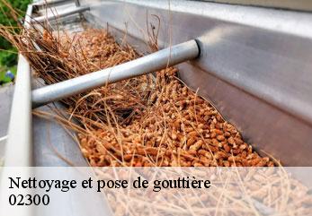 Nettoyage et pose de gouttière  guivry-02300 M.Reinhardt