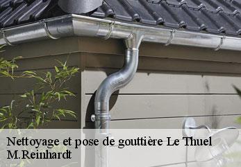 Nettoyage et pose de gouttière  le-thuel-02340 M.Reinhardt