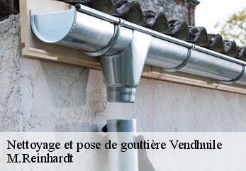 Nettoyage et pose de gouttière  vendhuile-02420 M.Reinhardt