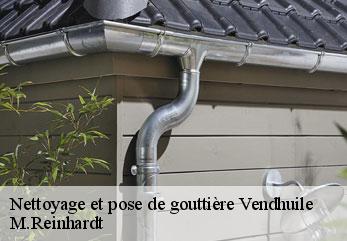 Nettoyage et pose de gouttière  vendhuile-02420 M.Reinhardt