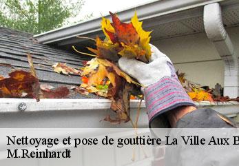 Nettoyage et pose de gouttière  la-ville-aux-bois-les-pontavert-02160 M.Reinhardt