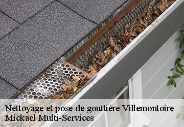 Nettoyage et pose de gouttière villemontoire-02210 Mickael Multi-Services
