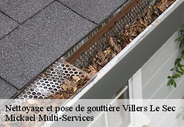 Nettoyage et pose de gouttière villers-le-sec-02240 Mickael Multi-Services