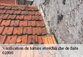 Vérification de toiture et recherche de fuite  royaucourt-et-chailvet-02000 M.Reinhardt