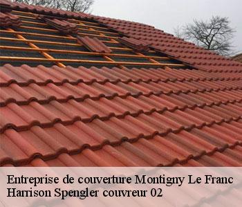Entreprise de couverture  montigny-le-franc-02250 Harrison Spengler couvreur 02