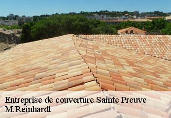 Entreprise de couverture  sainte-preuve-02350 M.Reinhardt