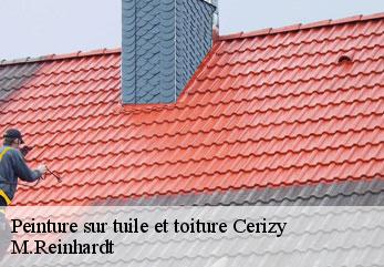 Peinture sur tuile et toiture  cerizy-02240 M.Reinhardt