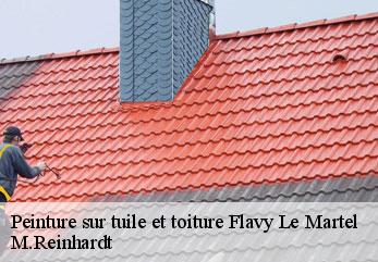 Peinture sur tuile et toiture  flavy-le-martel-02520 M.Reinhardt