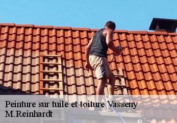 Peinture sur tuile et toiture vasseny-02220 M.Reinhardt