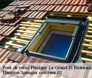 Pose de velux  flavigny-le-grand-et-beaurain-02120 Harrison Spengler couvreur 02