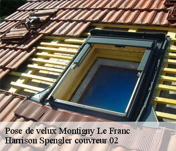 Pose de velux  montigny-le-franc-02250 Harrison Spengler couvreur 02