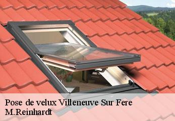 Pose de velux  villeneuve-sur-fere-02130 M.Reinhardt