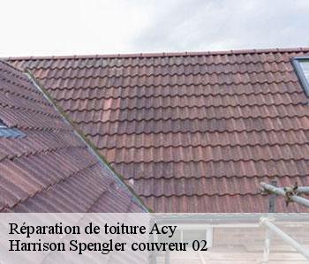 Réparation de toiture  acy-02200 Harrison Spengler couvreur 02