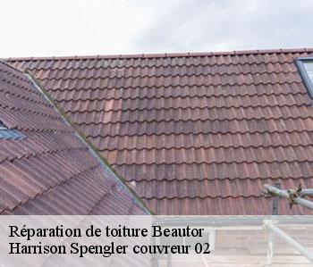 Réparation de toiture  beautor-02800 Harrison Spengler couvreur 02