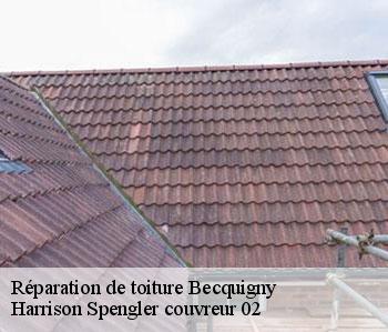 Réparation de toiture  becquigny-02110 Harrison Spengler couvreur 02