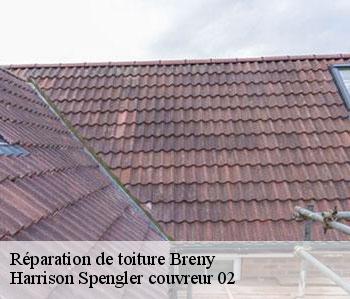 Réparation de toiture  breny-02210 Harrison Spengler couvreur 02