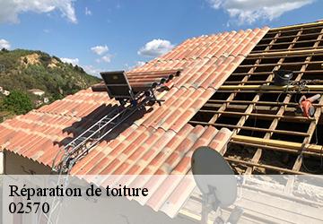 Réparation de toiture 02570