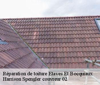 Réparation de toiture  etaves-et-bocquiaux-02110 Harrison Spengler couvreur 02