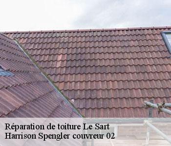 Réparation de toiture  le-sart-02450 Harrison Spengler couvreur 02