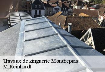 Travaux de zinguerie  mondrepuis-02500 M.Reinhardt