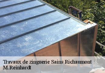 Travaux de zinguerie  sains-richaumont-02120 M.Reinhardt
