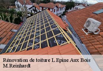 Rénovation de toiture  l-epine-aux-bois-02540 M.Reinhardt
