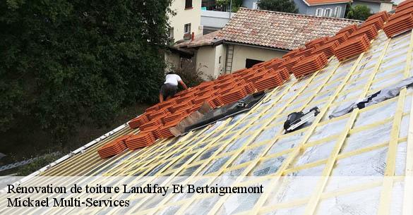 Rénovation de toiture landifay-et-bertaignemont-02120 Mickael Multi-Services