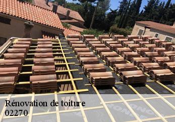 Rénovation de toiture monceau-le-neuf-et-faucouzy-02270 M.Reinhardt