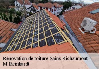 Rénovation de toiture sains-richaumont-02120 M.Reinhardt