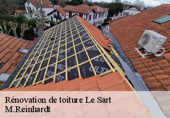 Rénovation de toiture le-sart-02450 M.Reinhardt