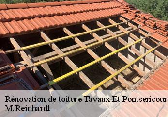 Rénovation de toiture tavaux-et-pontsericourt-02250 M.Reinhardt